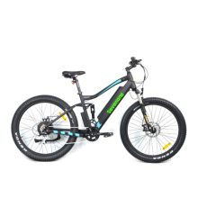 Vollgefedertes 500W Fat Tire Elektrofahrrad mit Bafang Center Motor